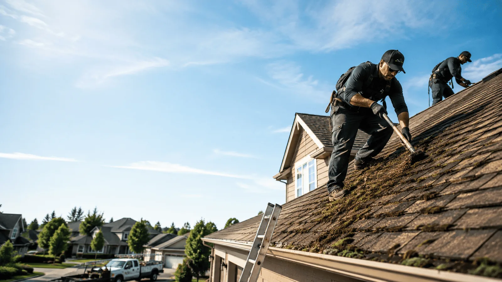 Roof Moss Removal in Florida near me
